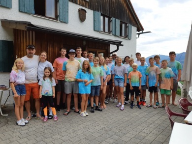 Galerie: Aktivitäten rund um den Skiclub - Jugendcamp im Allgäu (01.08.-05.08.2022)