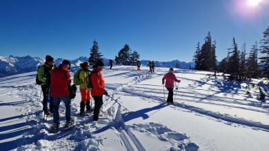 Galerie: Aktivitäten rund um den Skiclub - Schneeschuhwanderwochenende auf dem Gritthof (12.01.-14.02.2024)	