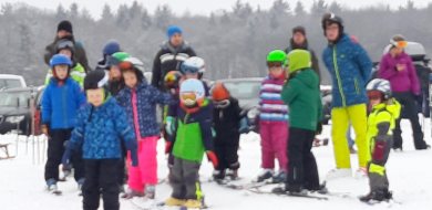 Galerie: Aktivitäten rund um den Skiclub - Skikurs<br>auf der Alb