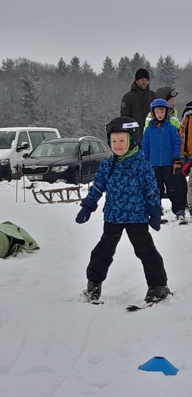 Galerie: Aktivitäten rund um den Skiclub - Skikurs<br>auf der Alb